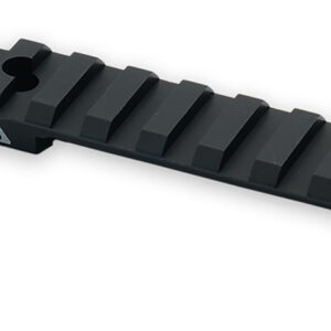 Weatherby J010004 Picatinny Rail  Matte Black Aluminum Weatherby Model 307 Weaver Mount Short Action 20 MOA
