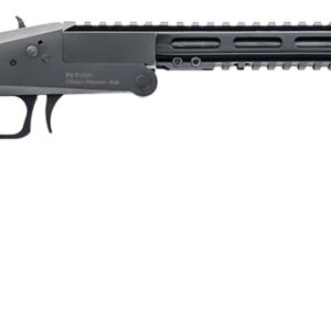 Chiappa Firearms 500273 Big Badger  410 3" 1rd 20", Blued, M-LOK/Picatinny Handgaurd, Wire Stock with Adj. Comb, Fiber Optic Sight