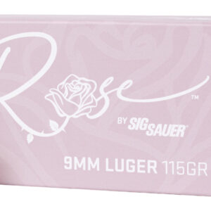 Sig Sauer E9MMB1ROSE50 Rose  9mm Luger 115gr Full Metal Jacket 50 Per Box/20 Case