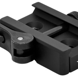 Warne 7958M Picatinny Rail Adapter Skyline Black Anodized Aluminum/Steel