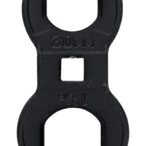Wheeler 1199467 Barrel Nut Crowfoot Wrench Black Steel