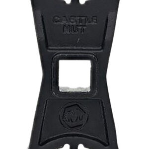Wheeler 1199468 Castle Nut Crowfoot Wrench Black Steel