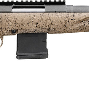 Ruger 46919 American II Ranch 5.56 NATO 10+1 16.10" Cobalt Cerakote Spiral Fluted Threaded Barrel & Alloy Steel Receiver w/Picatinny Rail, Flat Dark Earth Splatter Adj LOP Synthetic Stock