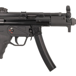 MAC 12750005 5K  9mm Luger 30+1 5.80" Black Phosphate Steel Threaded Barrel, Black Phosphate Optics Ready Receiver/Frame, Black Grip, Ambidextrous