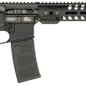 Patriot Ordnance Factory 02045 Minuteman  5.56x45mm NATO 30+1 13.75" Black Steel Threaded Barrel, Black Anodized Aluminum Receiver, 13" Renegade Rail Handguard
