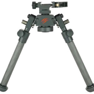 Tripod for firearm stabilization and support.