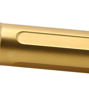 True Precision Inc TPSHCBXTG Springfield  9mm Luger 3.10" Threaded Gold TiN Stainless Steel, Fits Springfield Hellcat