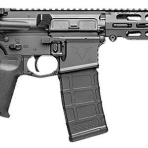 Vktr Industries V31100916617 VK-1  5.56mm 30+1 10.50" Black Steel Threaded Barrel, Black Armor Cerakote 9.85" VK-1 Handguard, Black Synthetic SB Tactical SBA3 Brace, Black Magpul K2 Grip, Ambidextrous