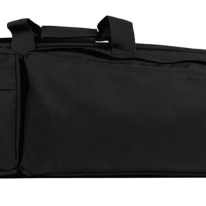 GPS Bags GPSDBRC50BLK Double Rifle Case 50" Black