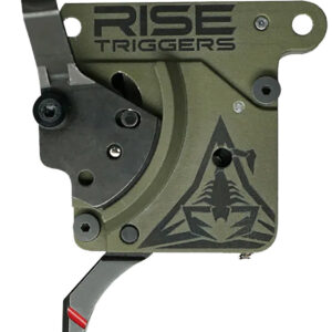 Rise Armament RA740BC Reliant Trigger Black/Green Curved