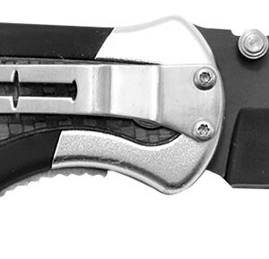 Camillus 19079 Chameleon  3.50" Folding Drop Point Plain Black Carbonitride Titanium AUS-8A SS Blade, Carbon Fiber/Aluminum Handle