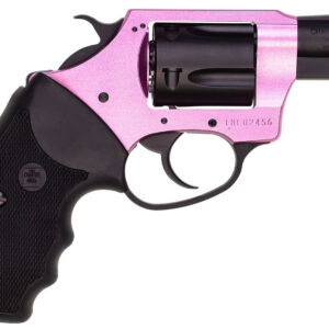 Charter Arms 53835 Pink Lady  38 Special 5rd 2" Black Steel Barrel, Black Cylinder, Black/Pink Aluminum Frame, Black Rubber Grip, Exposed Hammer