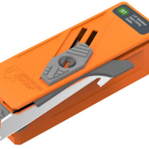 Outdoor Edge RR30D12C Blade Dispenser  Blaze Orange, 12 Drop Point 3" 420J2 SS Blades