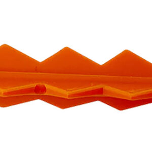 Targettack Llc  Targettack  Orange Polycarbonate Plastic 3" For Paper/Vinyl Targets *100 Loose Bulk