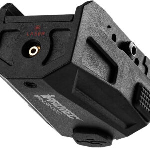 Alliance Consumer Group IPRLSR0001 Mycro Rail Mount Red Laser  Matte Black