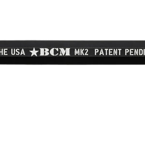 Scope rail for firearm attachment, made in the USA, compatible with 5.56mm rifles.