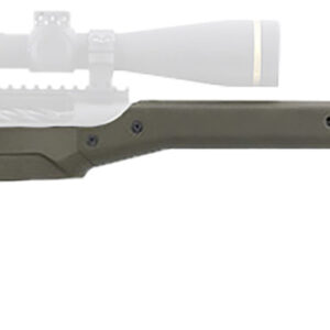 Mdt Sporting Goods Inc 107837CKG HNT26 Chassis System Cobalt Green Fits Howa 1500 SA/ Weatherby Vanguard Compatible w/ AICS Mags Short Action Standard