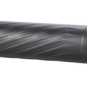 Anechoic X35LB Anechox 35L 35Cal/338Lapua/338/35Magnums Black Stainless Steel/Titanium 1 3/8"x24 w/ 1/2"x28 DTA