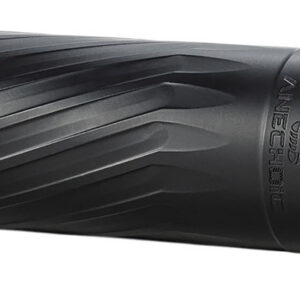 Anechoic X223B Anechox 223 223/5.56mm/22-250Rem Black Stainless Steel/Titanium 1 3/8"x24 w/ 1/2"x28 DTA