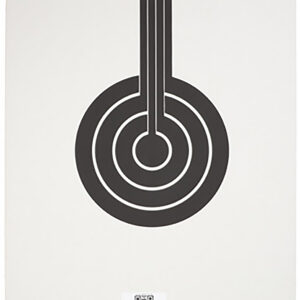 Sig Sauer SCT350 T300 Replacement Target Bullseye Hanging Black/White