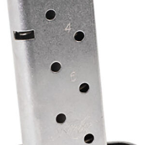 Kimber Mfg, Inc 1200845A Micro 9  7rd Extended 9mm Luger Silver Stainless Steel