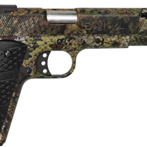 Iver Johnson Arms EAGLEXL10P Eagle XL10P Swamp Snake  10mm 8+1 6" Swamp Snake Hydrographic Front/Rear Angled Serrations Ported 4140 Steel Slide G-10 Snake Skin Grip