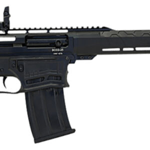 High-quality tactical rifle with adjustable stock and scope mount for precision shooting.