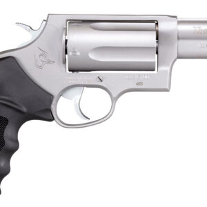Taurus 2-441039T Judge  Compact 45 Colt (Long Colt)/410 Bore 5rd Shot 3" Matte Stainless Steel Barrel, Cylinder & Frame, Black Ribber Grip, Transfer Bar Safety, Exposed Hammer