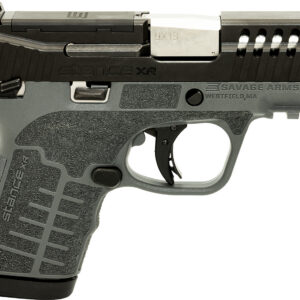 Savage Arms 67058 Stance XR 9mm 13+1 3.20" Natural Black Nitride Ported Stainless Steel Slide Gray Glass Filled Nylon Grip Ambidextrous
