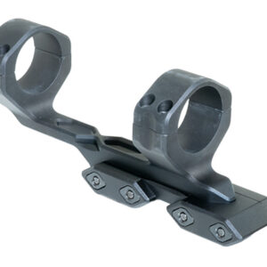 Scope mount with dual rings for rifles.