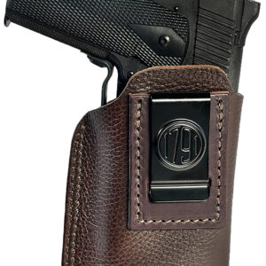 1791 Gunleather ORLBFCD3LBRWR Optic Ready Light Bearing Fair Chasing IWB Size 03 Brown Right Hand