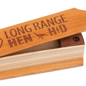 Knight & Hale KHT0207 HD Long Range Hen Box Call Turkey Sounds Cherry/Walnut