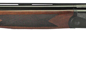 Iver Johnson Arms IJ60012 IJ600  12 Gauge Break Open 3" 2rd 28" Over/Under Vent Rib Barrel, Matte Black Chromed w/Engraving Steel Receiver, Fixed Walnut Checkered Wood Stock & Forend