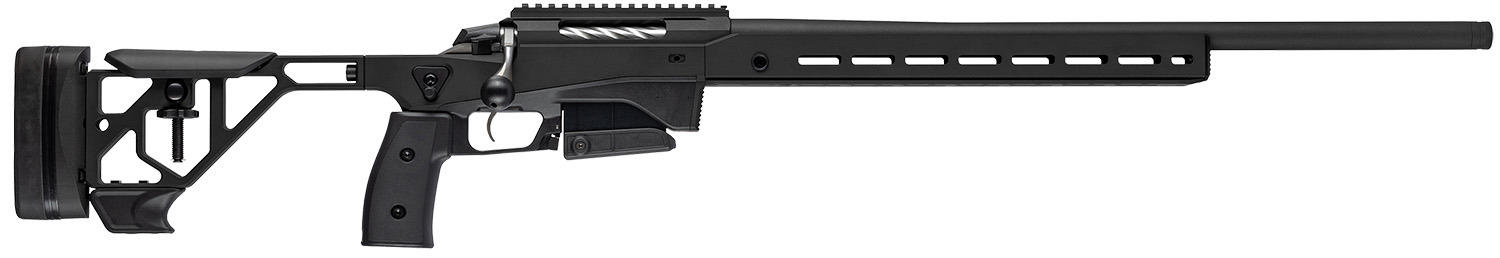 Tikka JRTXATB38226 T3x Ace Target 6.5 Creedmoor 10+1 26" Threaded Barrel, Black Cerakote Picatinny Rail Receiver, M-LOK Handguard, Adjustable Black Stock, Black Polymer Grip