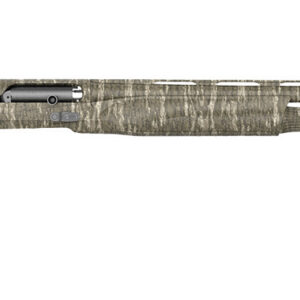 Long-range hunting rifle with camouflage finish and scope for precision shooting.