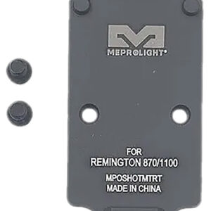 Meprolight USA 901141043 Optics Plate Shotgun Matte Black Aluminum Remington 870 RMR Footprint Mount