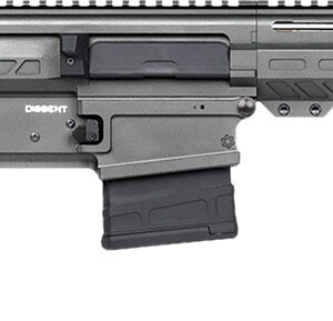 CMMG 38A530CTNG Dissent BR3 308 Win 10+1 16.10" Black Nitride Threaded Barrel, Tungsten Cerakote Aluminum Receiver w/Picatinny Rail, M-LOK Handguard, Magpul SGA Black Polymer Stock, Ambidextrous