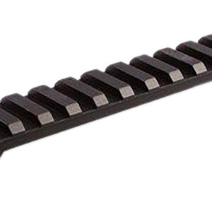 Rifle scope mount rail for attaching optics to firearms.