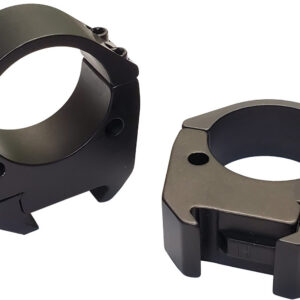 Talley TMS34L Modern Sporting  Black Anodized Aluminum 34mm Tube, Low, Picatinny Rail