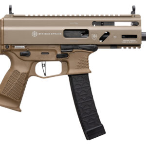 Grand Power 197892004787 Stribog SP9A35S 9mm Luger 30+1 8" Flat Dark Earth
