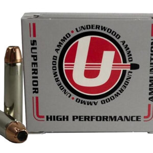 Ammunition box with two bullets and Pew Emporium logo.