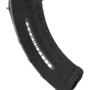 Leapers RBTAKM30 30rd Windowed 7.62x39mm Black Polymer/Steel