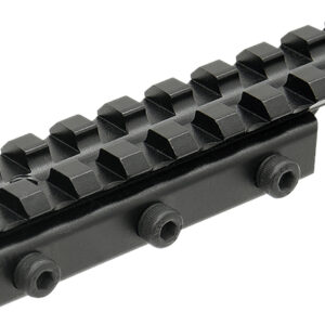 Leapers MNTPMTOWLA Picatinny Adapter Mount  Matte Black Anodized Aluminum Dovetail Mount