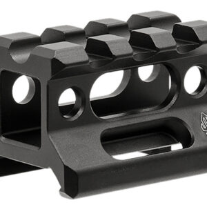 Leapers MTRSX8S Picatinny Riser  Matte Black Anodized Aluminum Picatinny Mount