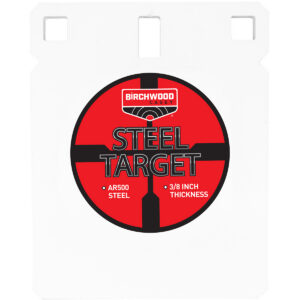 Birchwood Casey BC-SQR6-38 Centerfire Target 3/8" AR500 Steel 6" Square Gong