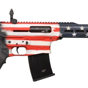 Gforce Arms GF2512USA GF25 USA 12 Gauge Semi-Auto 3" 5+1 20" Flat Dark Earth Cerakote Threaded Barrel, USA Receiver, Black Adjustable Synthetic Stock w/Black Rubber Grip