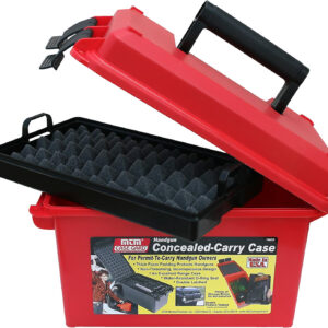 MTM Case-Gard HCC30  Conceal Carry Case Handgun Red