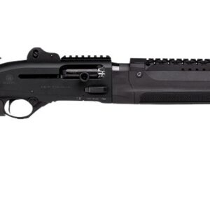 Langdon Tactical Tech LTT1301HBCFBLK Beretta 1301  3" 7+1 18.50" Black Heat Shield Barrel, Black Anodized Aluminum Receiver, Black Chisel Folding Synthetic Stock, Beretta Patrol Forend