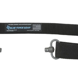 Blue Force Gear VCASPB125AABK Vickers Push Button Sling Black Cordura 36"-62" OAL Padded Rifle