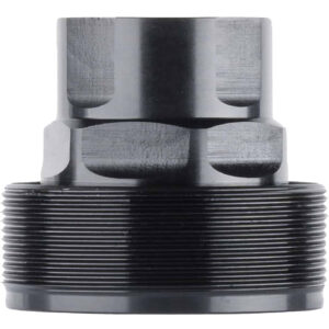 Dead Air WV210 Wolverine Thread Inserts Fits M14x1 LH Long Stainless Steel Black Nitride
